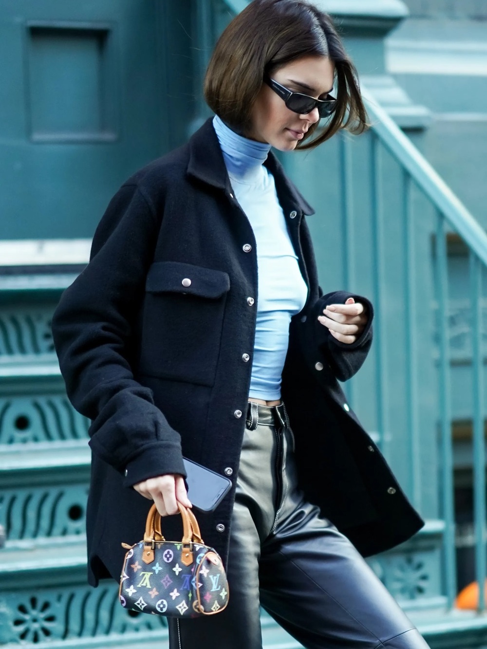 Louis Vuitton Vintage Murakami Multicolor Mini Nano Speedy with Shoulder Strap - Picture 9 of 9